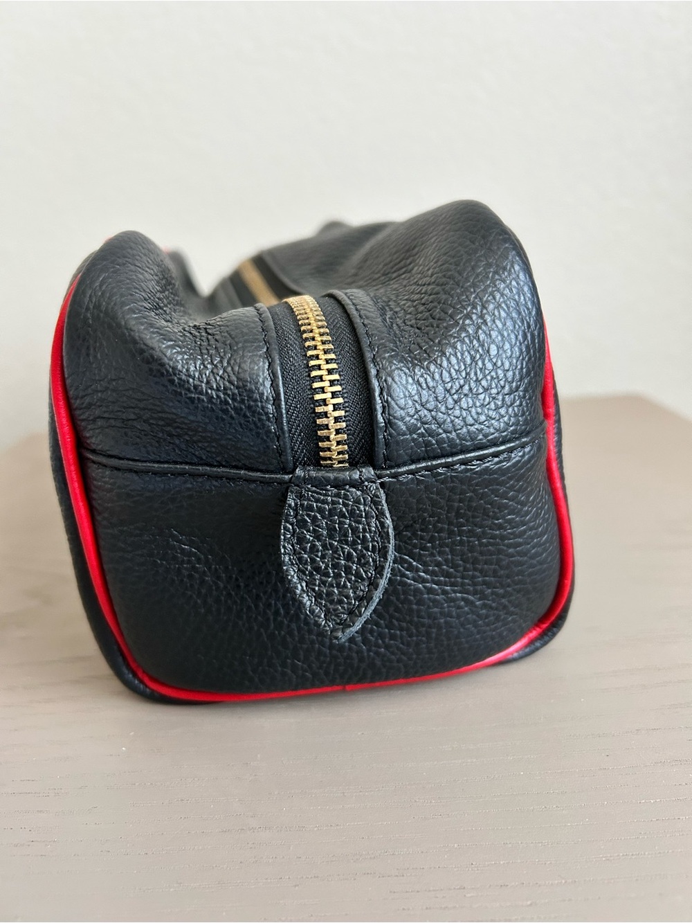 ANONIMO FIORENTINO ITALY LEATHER TOILETRY BAG - Picture 6 of 13